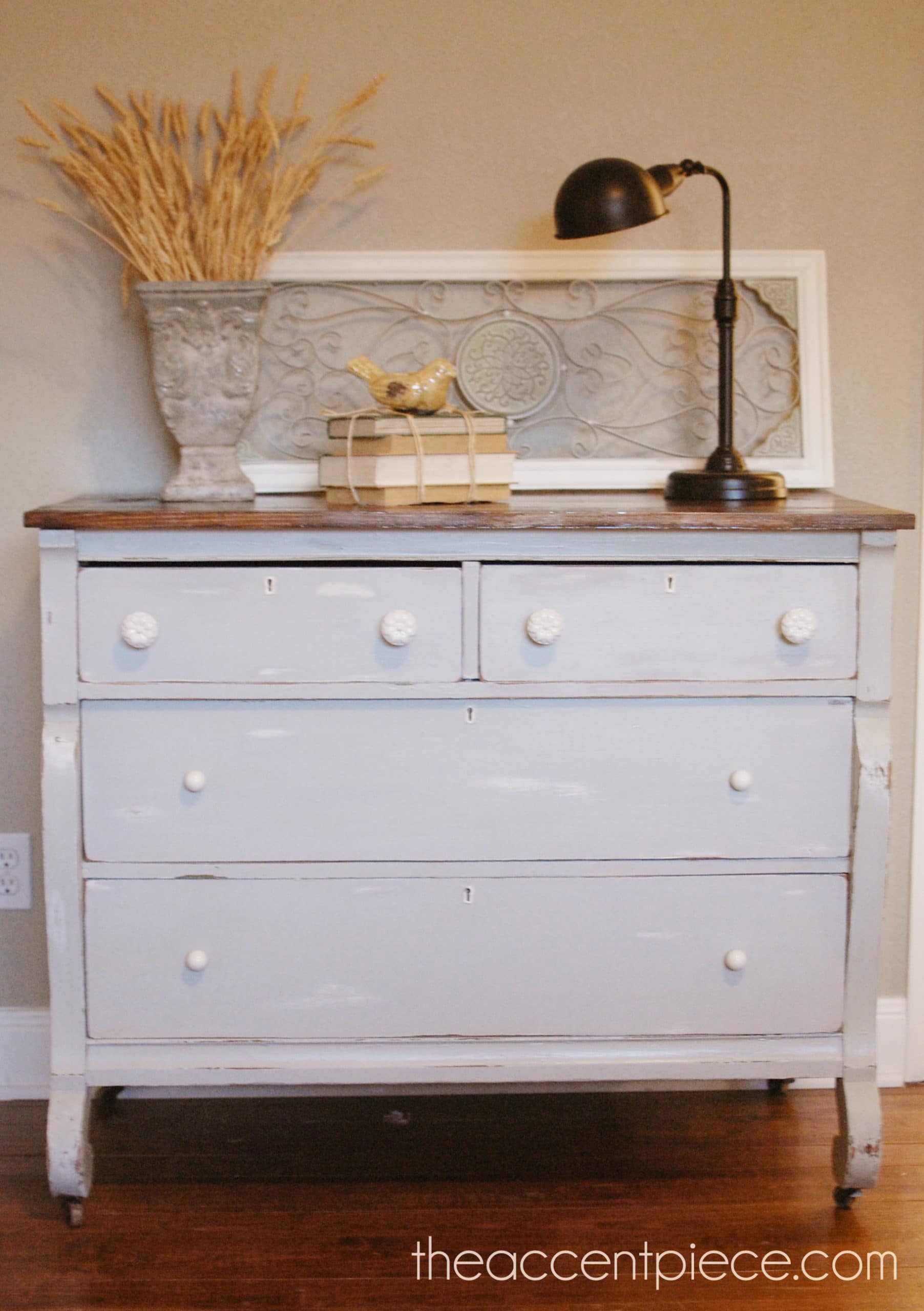 A Much Needed Dresser Refinish: Before and After