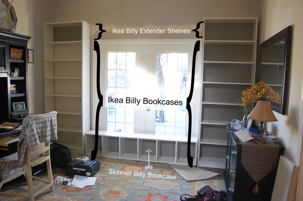 Billy Bookcase Built Ins