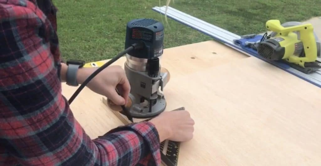 Router Flattening Sled