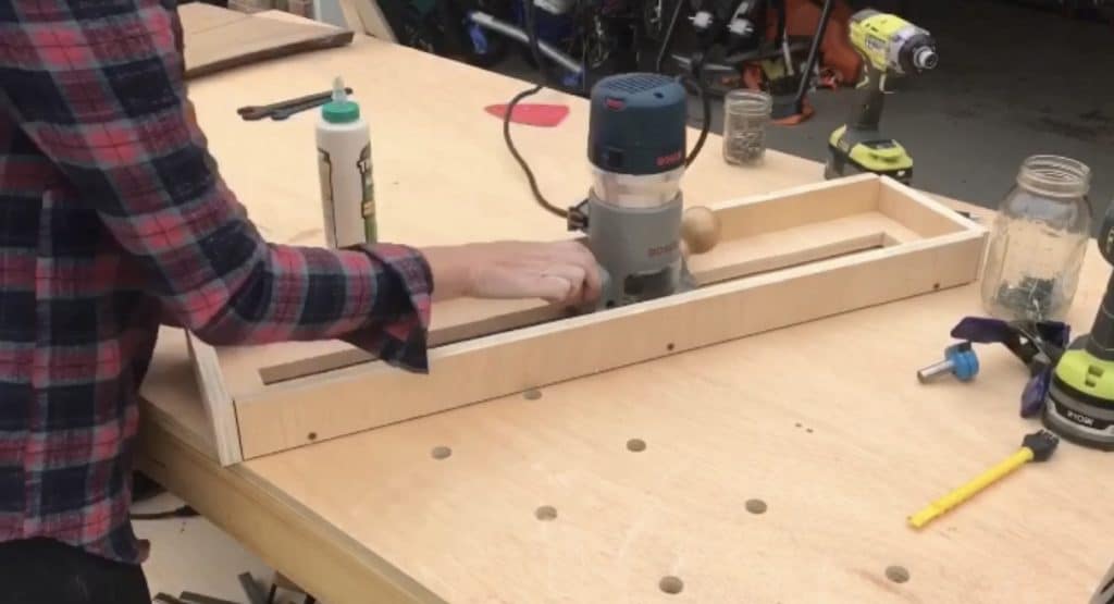 Router Flattening Sled