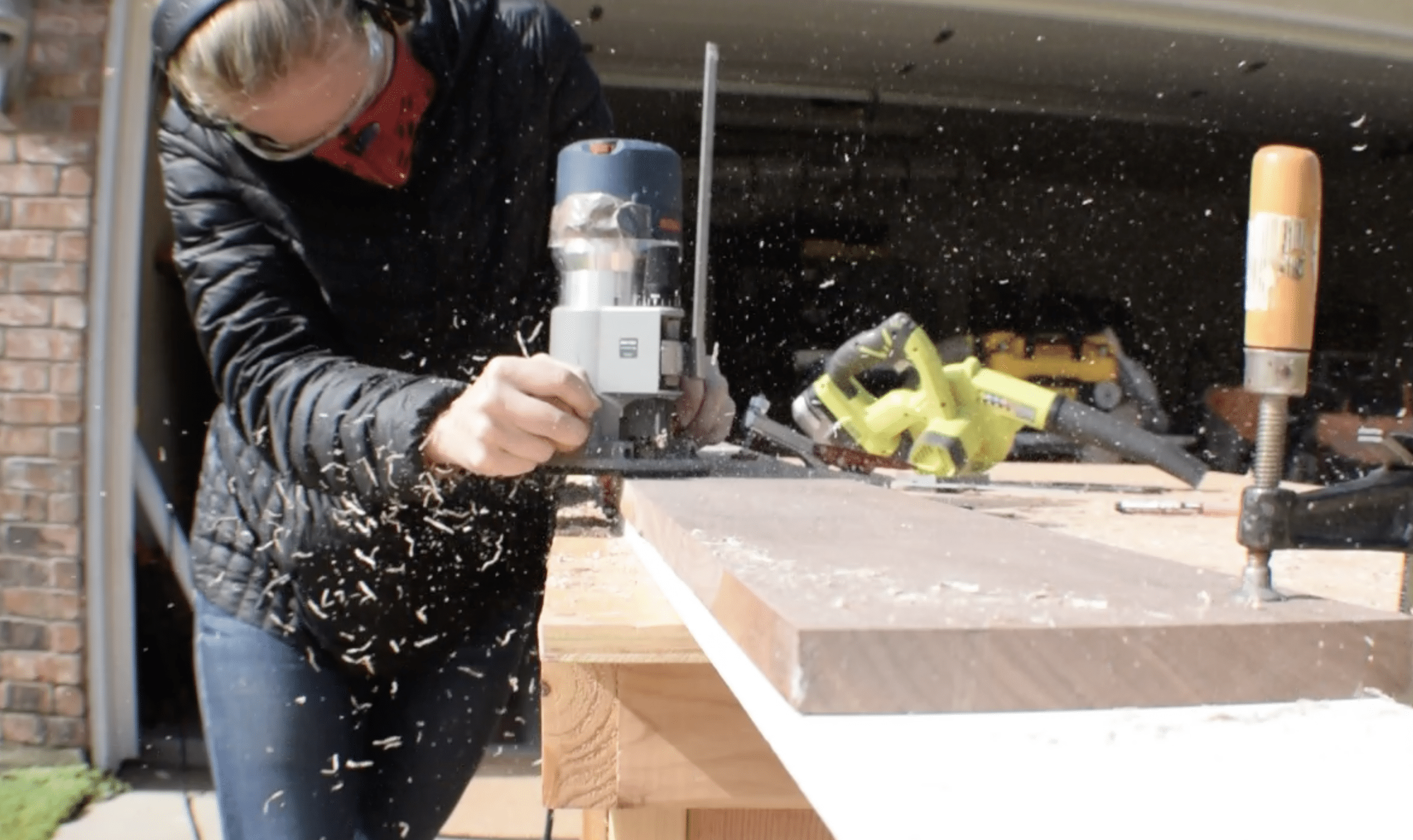 Jointing with router