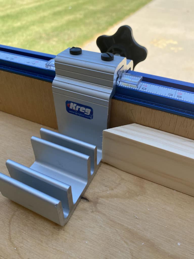 miter saw stop block