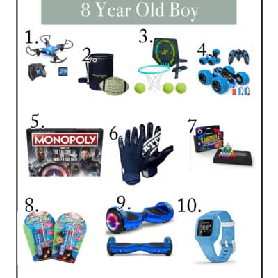 gift ideas 8 year old boy