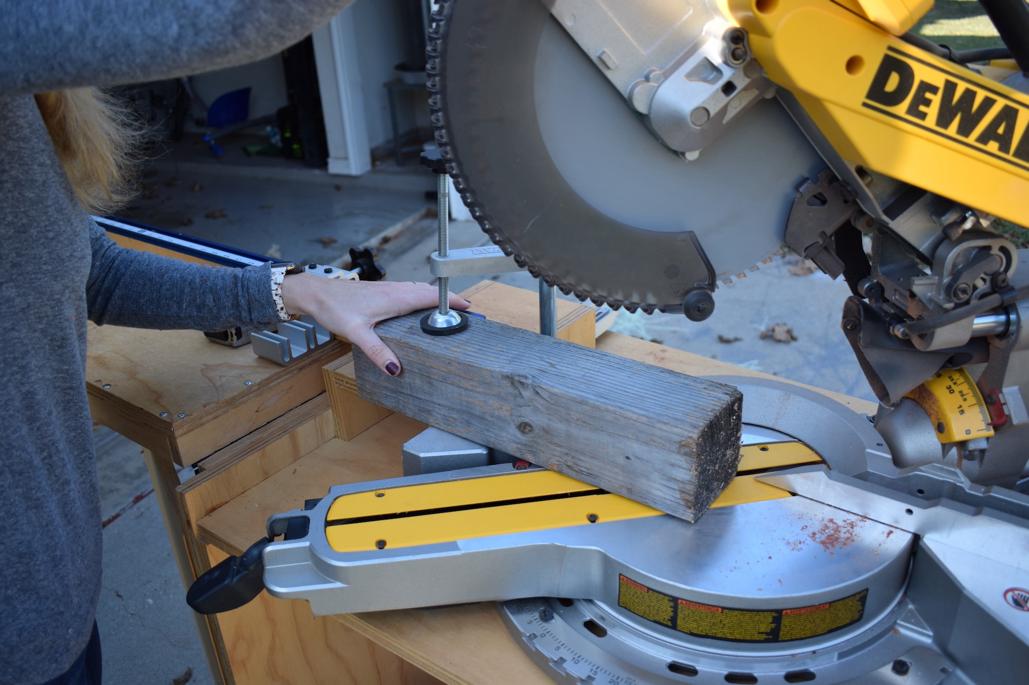How to make cuts on your miter saw more than 45 degrees