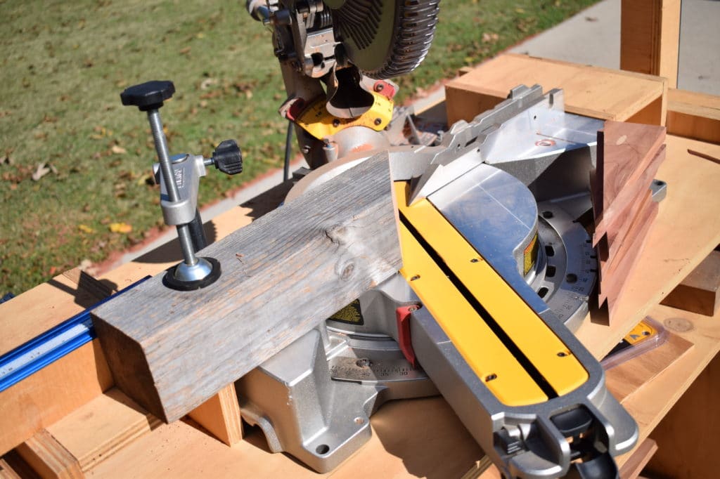 How to make cuts on your miter saw more than 45 degrees