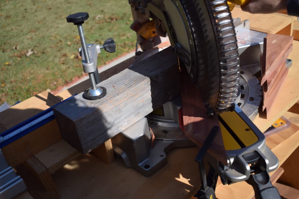 How to make cuts on your miter saw more than 45 degrees