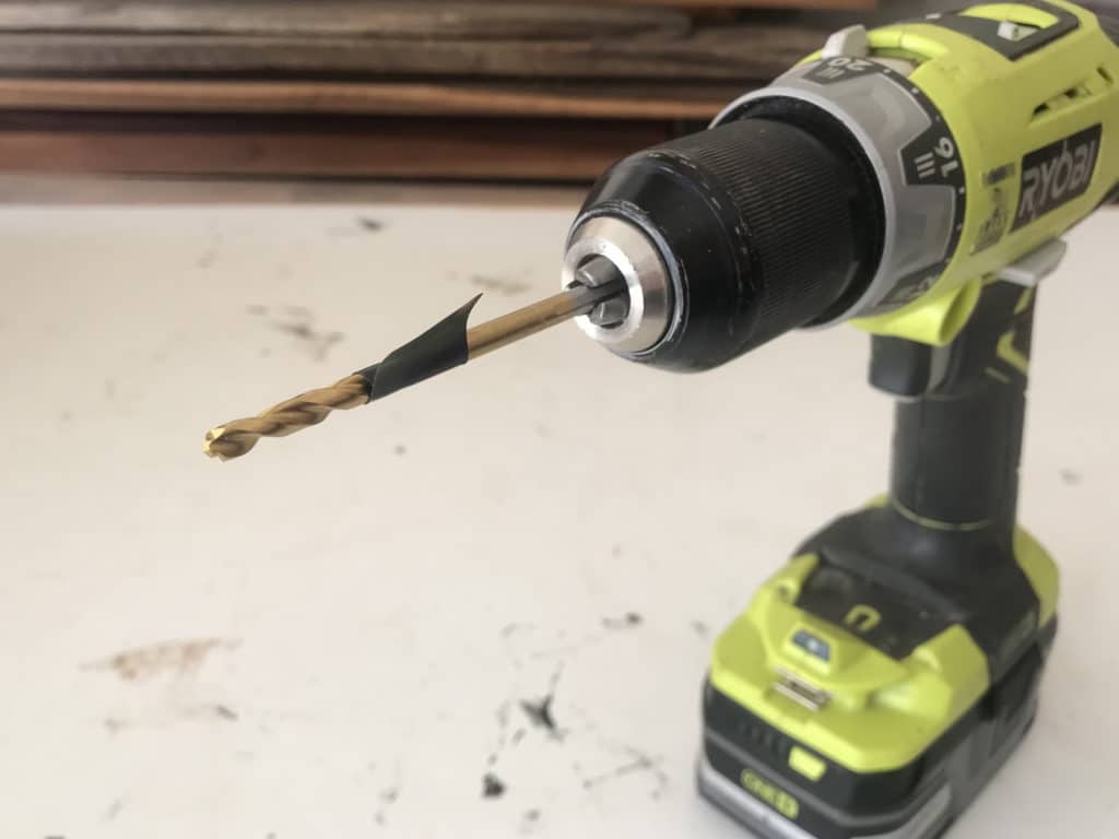 how to set depth for power drill bit