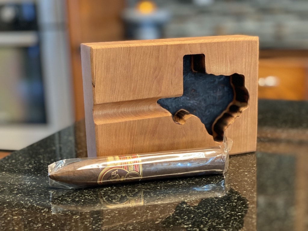 texas cigar ashtray