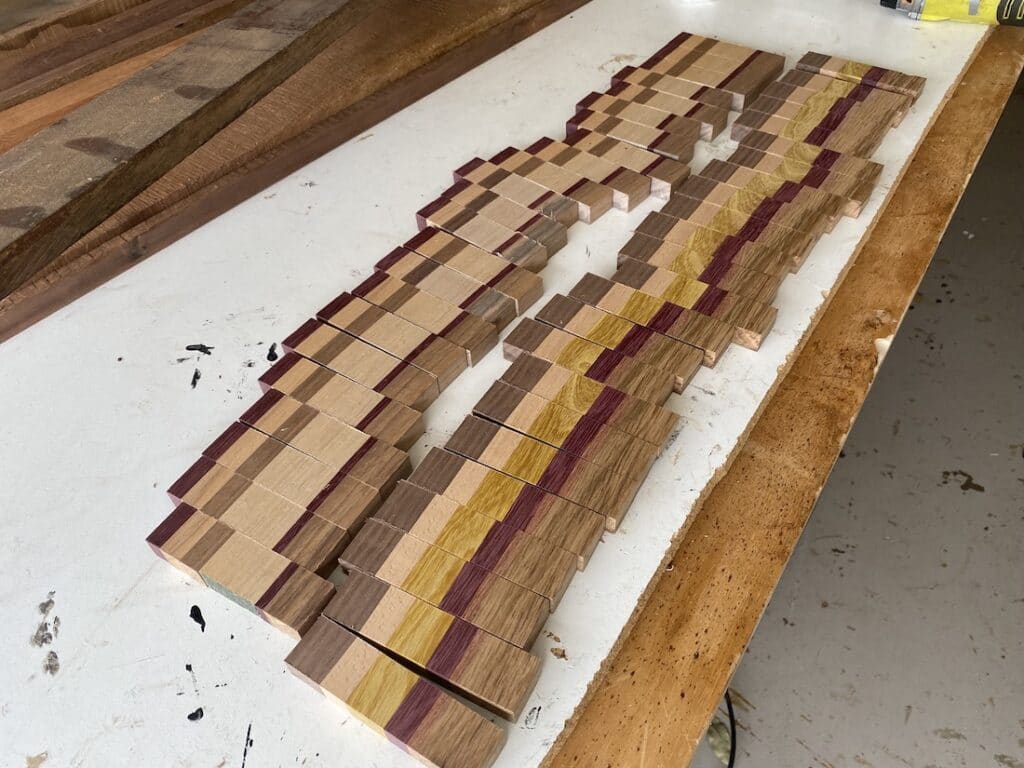 How to Make an End Grain Cutting Board with Salvaged Wood - This