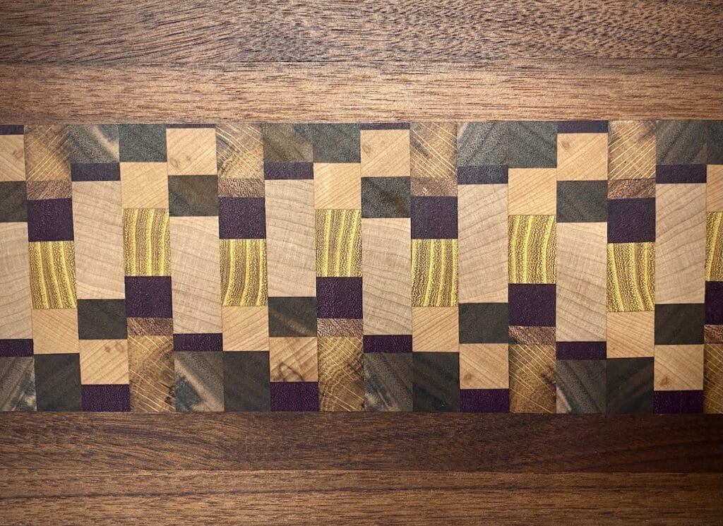 Face Grain Cutting Board From S Wood With A Juice Groove