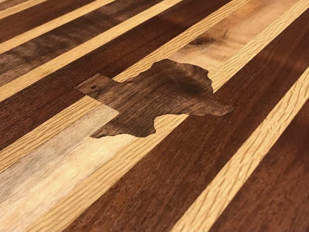 Wood to not use for cutting board