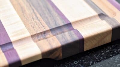 How to make a cutting board out of raw wood