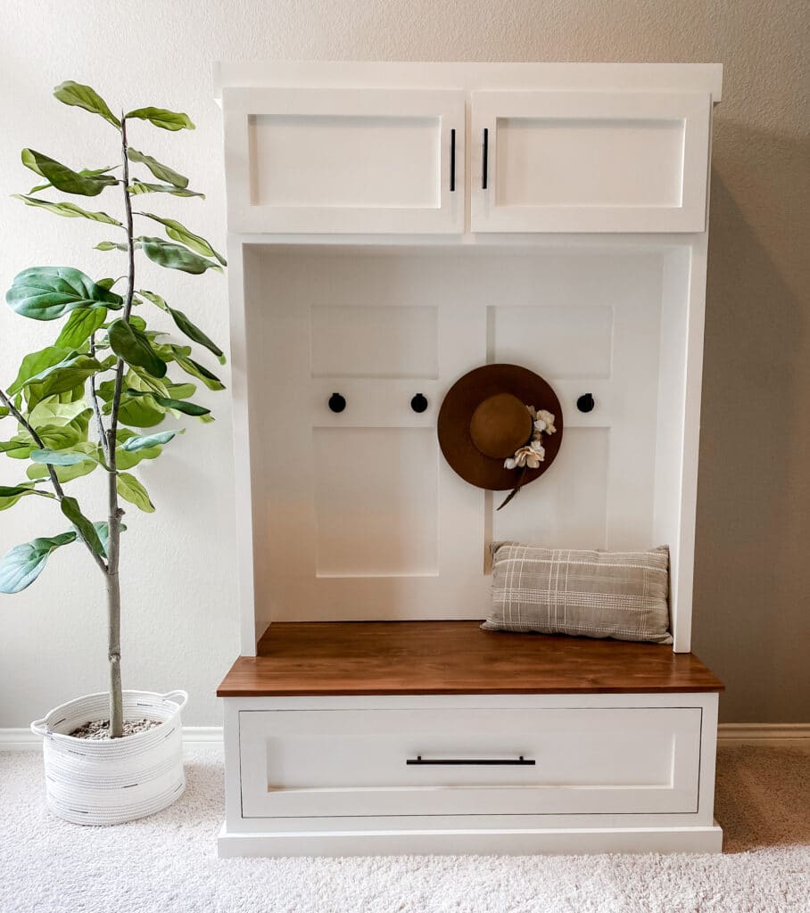 how to make mudroom built ins