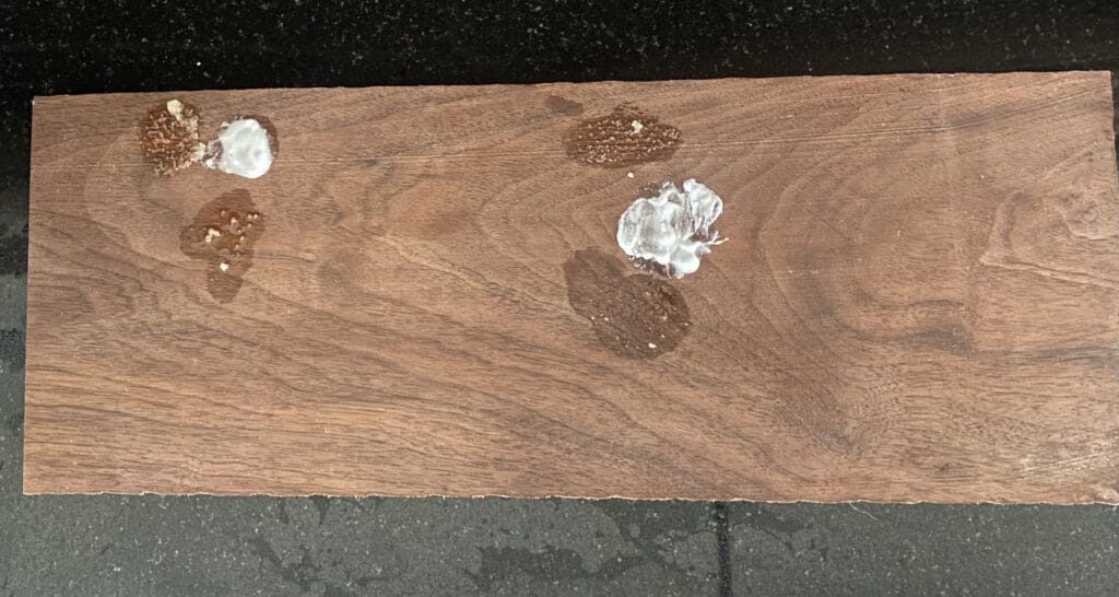 ways to remove water stain wood