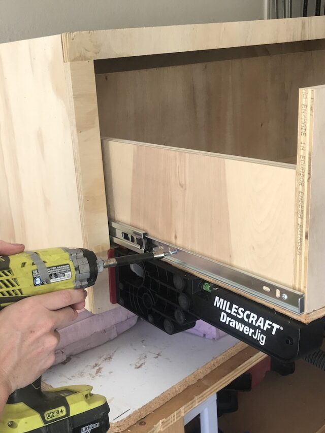 How to Install Drawer Slides on Face Frame Cabinets
