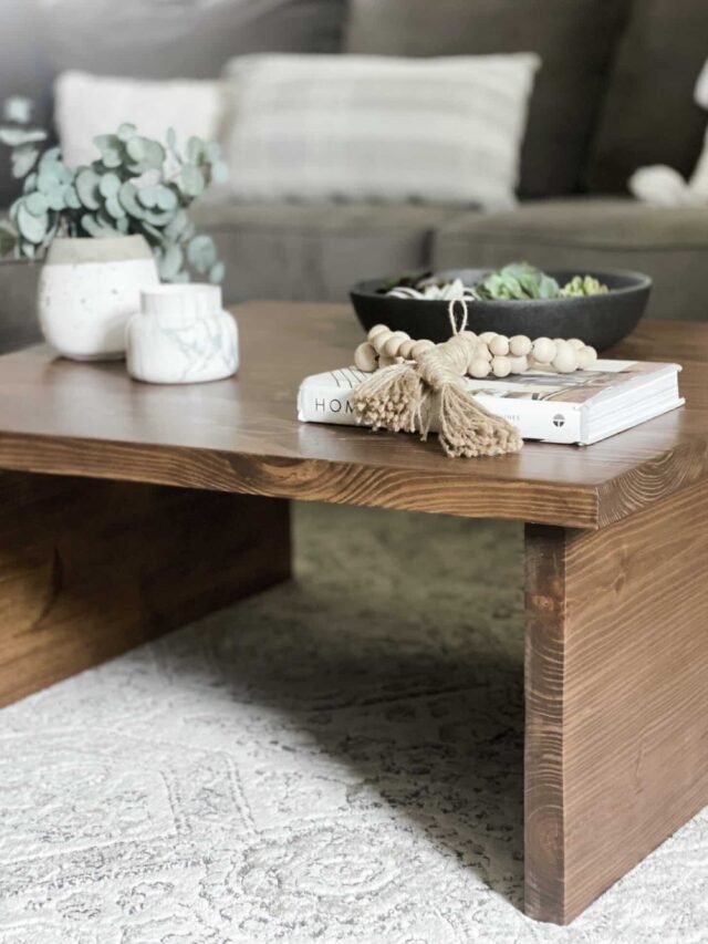 How to Make a Square Coffee Table