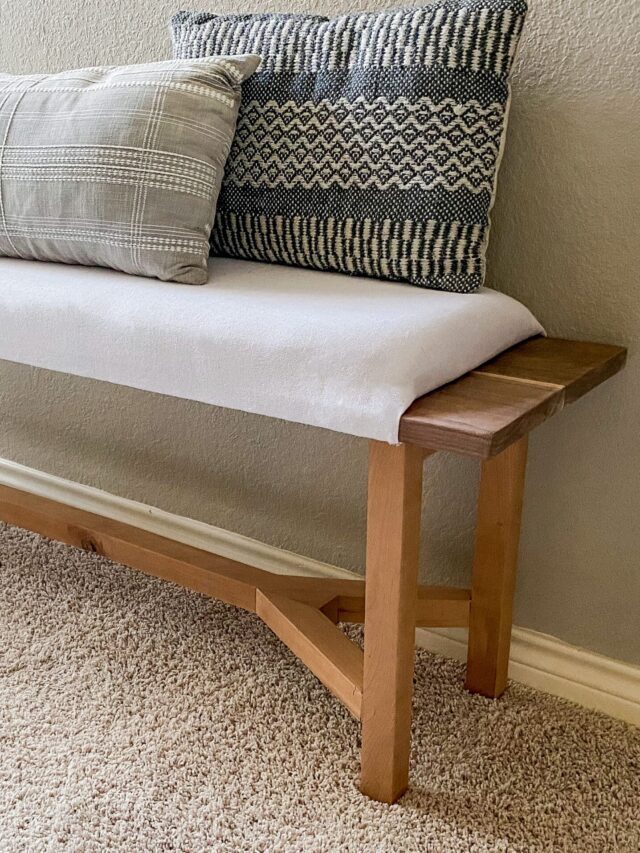 How to Build a Sitting Bench