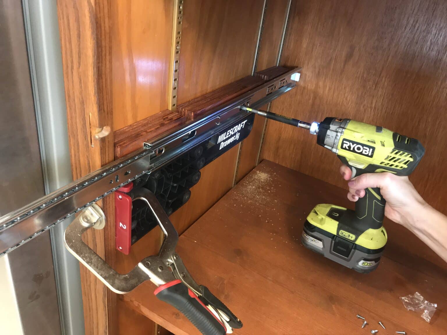 How to Add Pull Out Drawers in Existing Kitchen