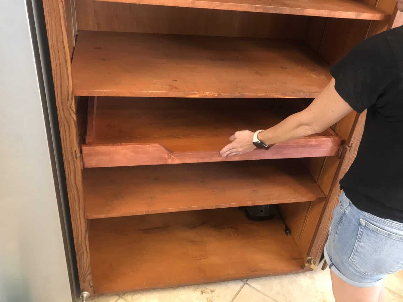 How to Add Pull Out Drawers in Existing Kitchen