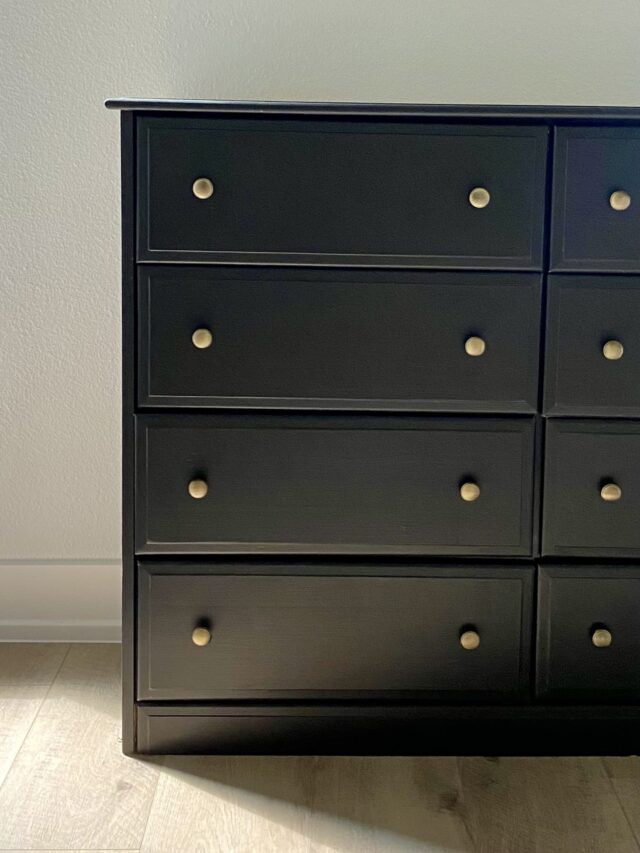 Best Black Paint Color for Furniture