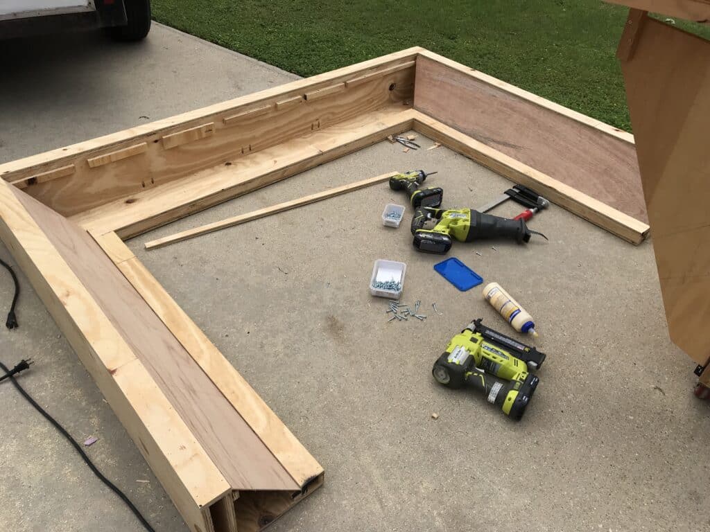how to assemble a diy gas fireplace surround