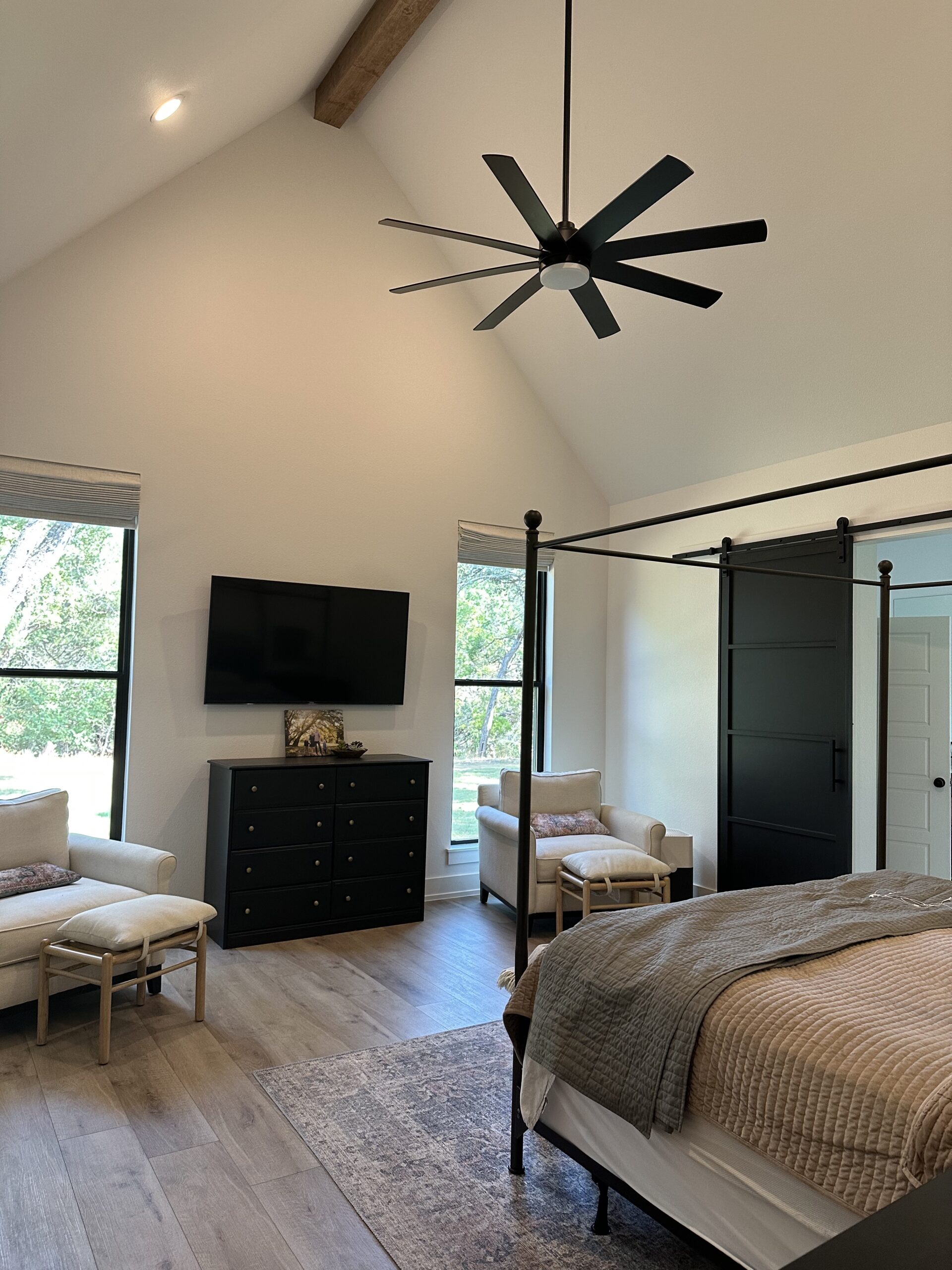 Layout Designs for the Master Bedroom, Bathroom, and Closet