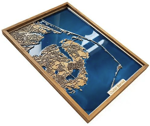 outer banks custom map from different maps